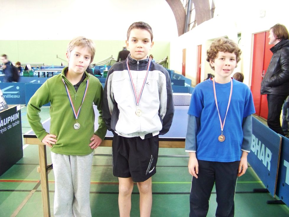 Pierre-Marie Bizeul, médaillé de bronze au circuit des jeunes